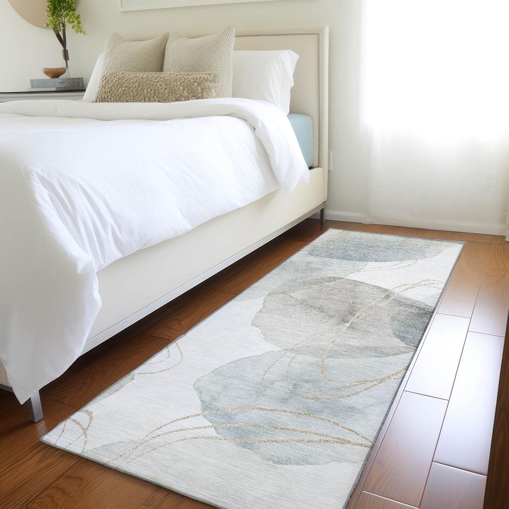 Chantille ACN544 Ivory 2'3" x 7'6" Rug. Picture 7