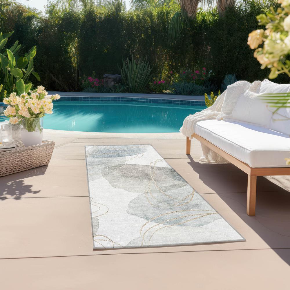 Chantille ACN544 Ivory 2'3" x 7'6" Rug. Picture 8