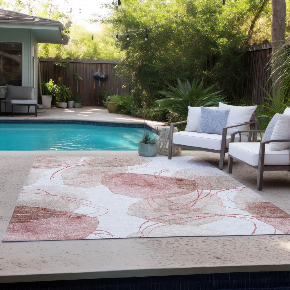 Chantille ACN544 Red 2'6" x 3'10" Rug. Picture 9