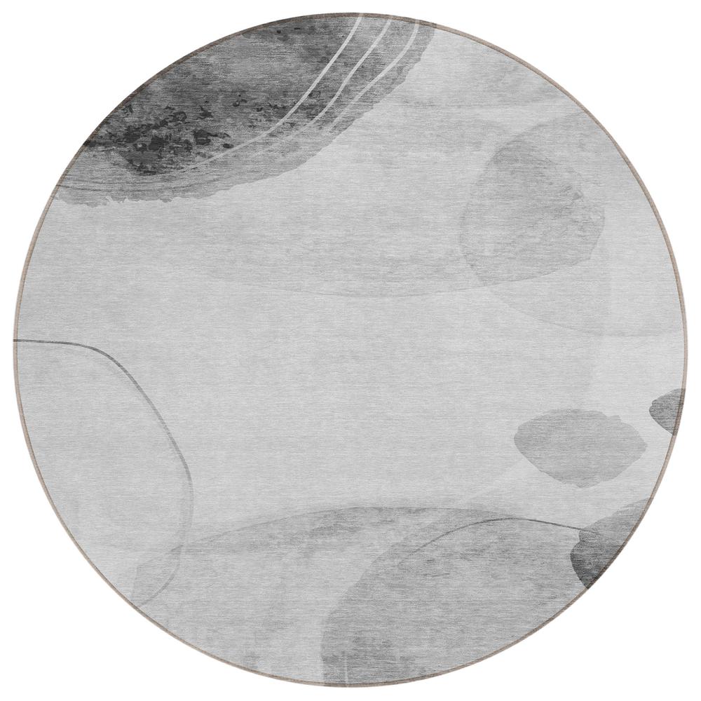 Chantille ACN545 Gray 8' x 8' Rug. Picture 1