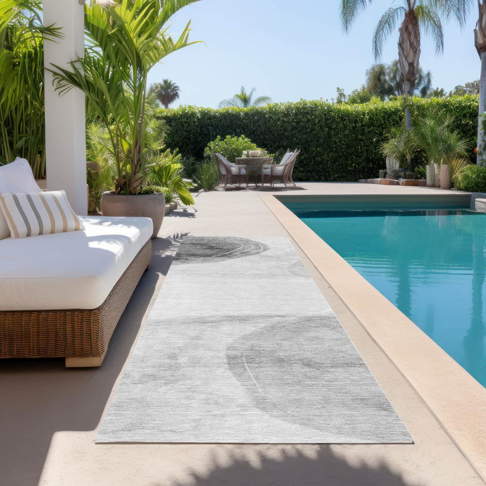 Chantille ACN545 Gray 2'3" x 7'6" Rug. Picture 8