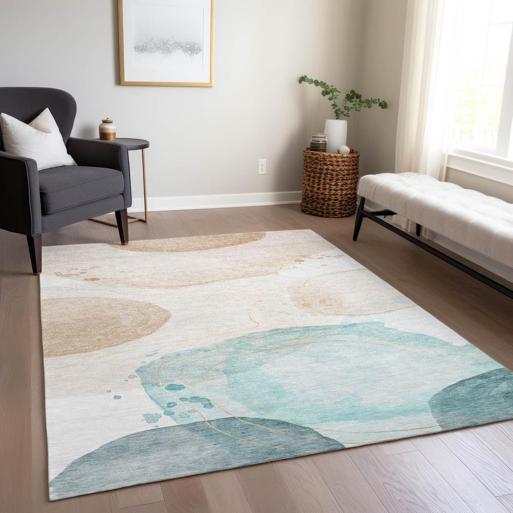 Chantille ACN546 Brown 2'6" x 3'10" Rug. Picture 7