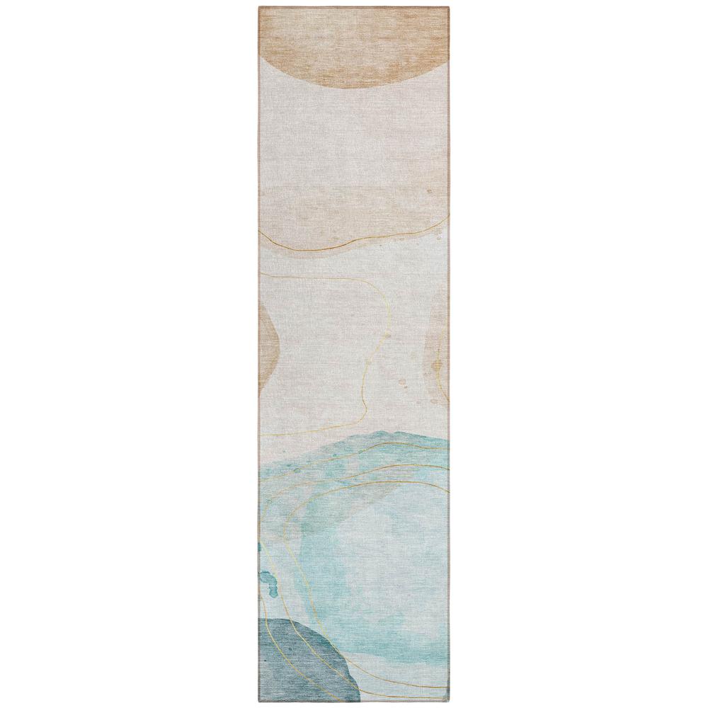 Chantille ACN546 Brown 2'3" x 7'6" Rug. Picture 1