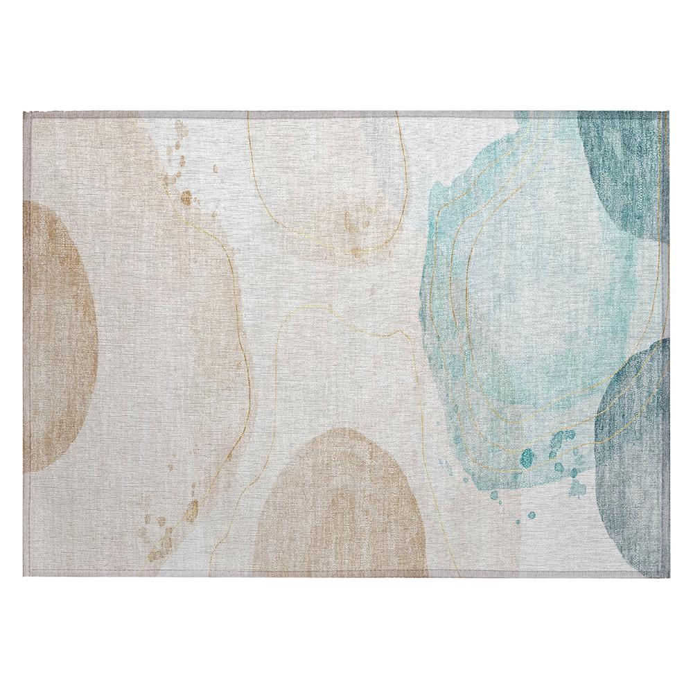 Chantille ACN546 Brown 1'8" x 2'6" Rug. Picture 1