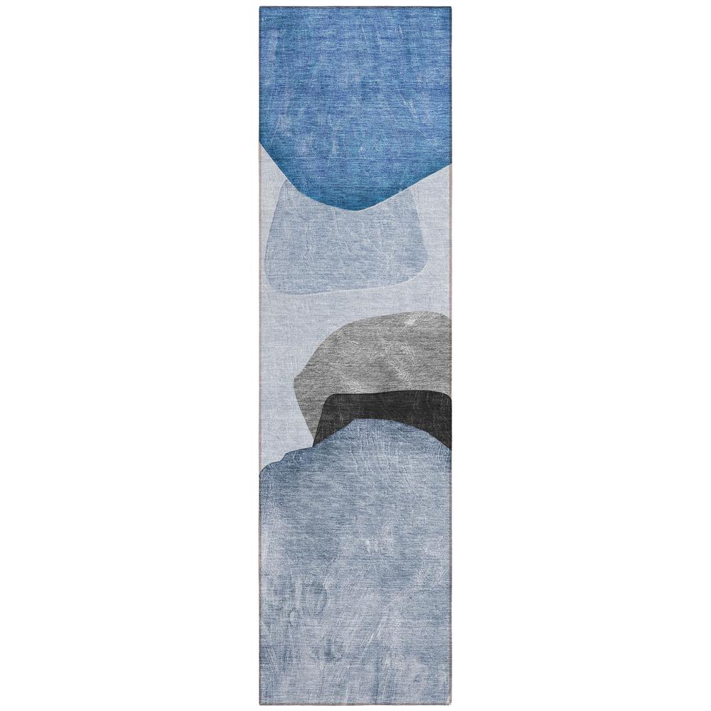Chantille ACN547 Blue 2'3" x 7'6" Rug. Picture 1