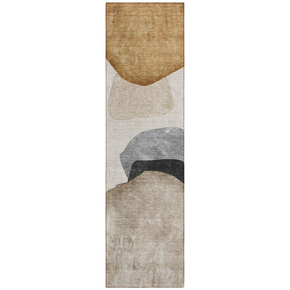 Chantille ACN547 Brown 2'3" x 7'6" Rug. Picture 1
