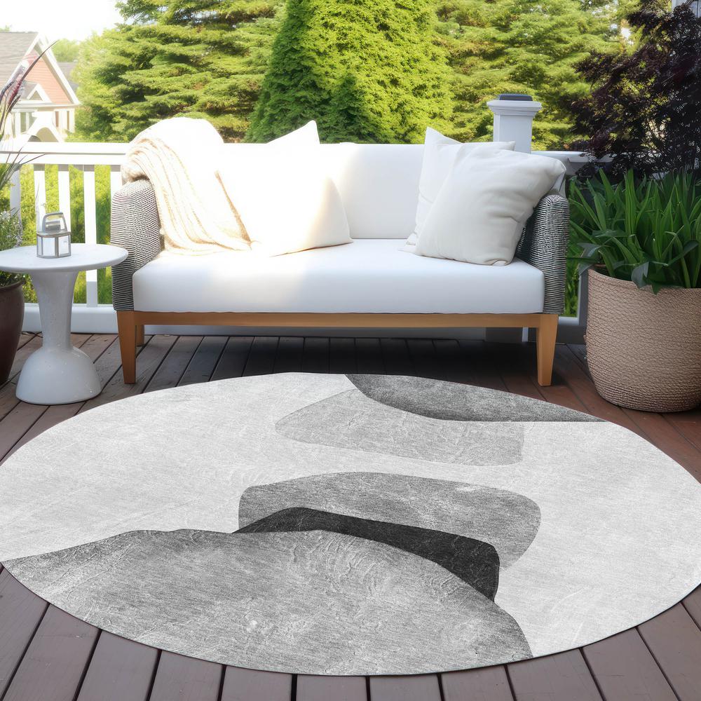 Chantille ACN547 Gray 8' x 8' Rug. Picture 7