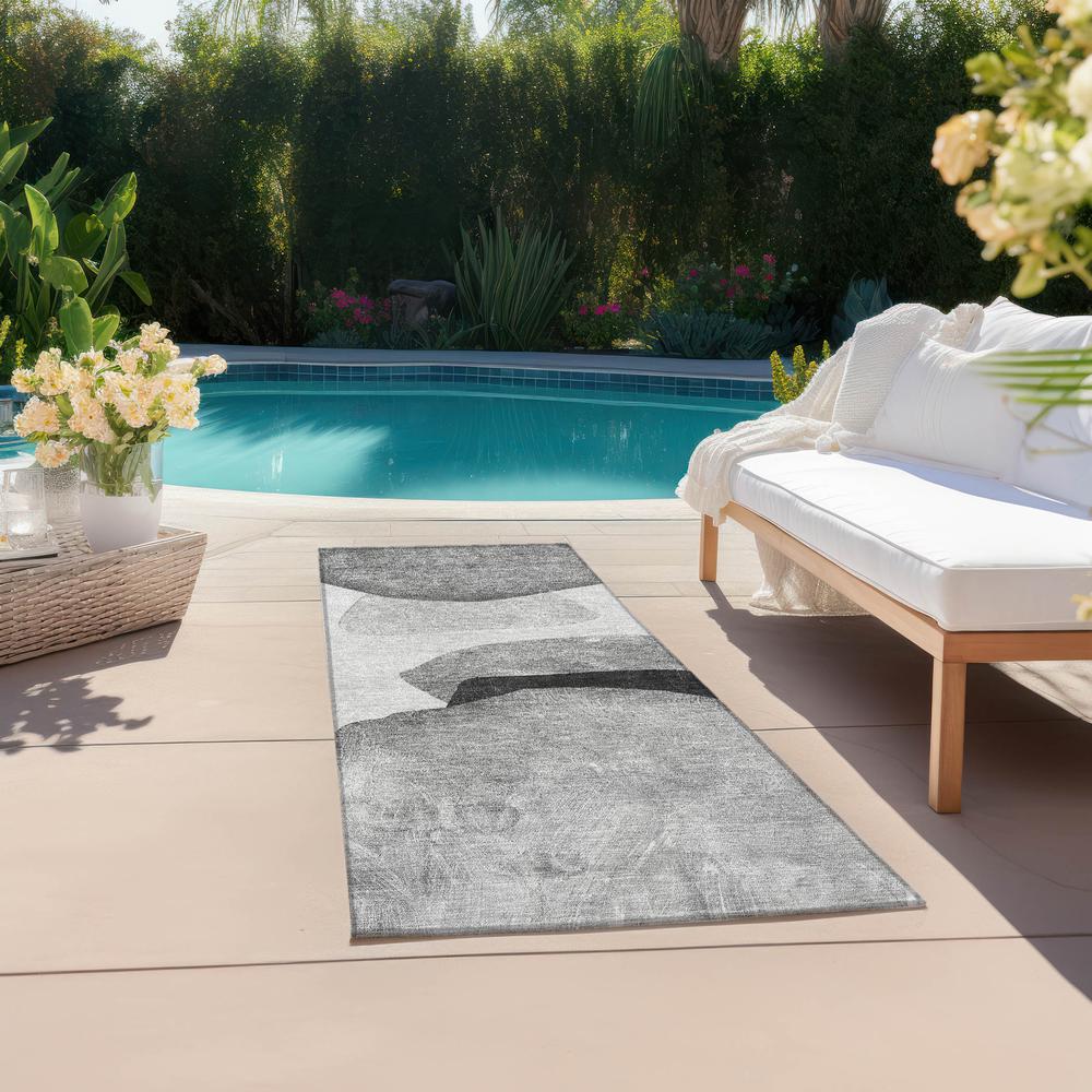 Chantille ACN547 Gray 2'3" x 7'6" Rug. Picture 7
