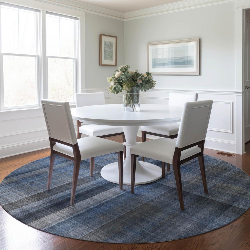 Chantille ACN548 Blue 8' x 8' Rug. Picture 6