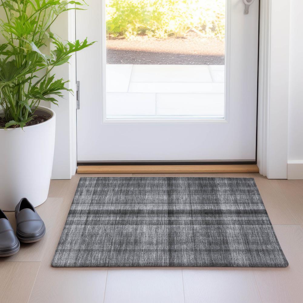 Chantille ACN548 Gray 1'8" x 2'6" Rug. Picture 6