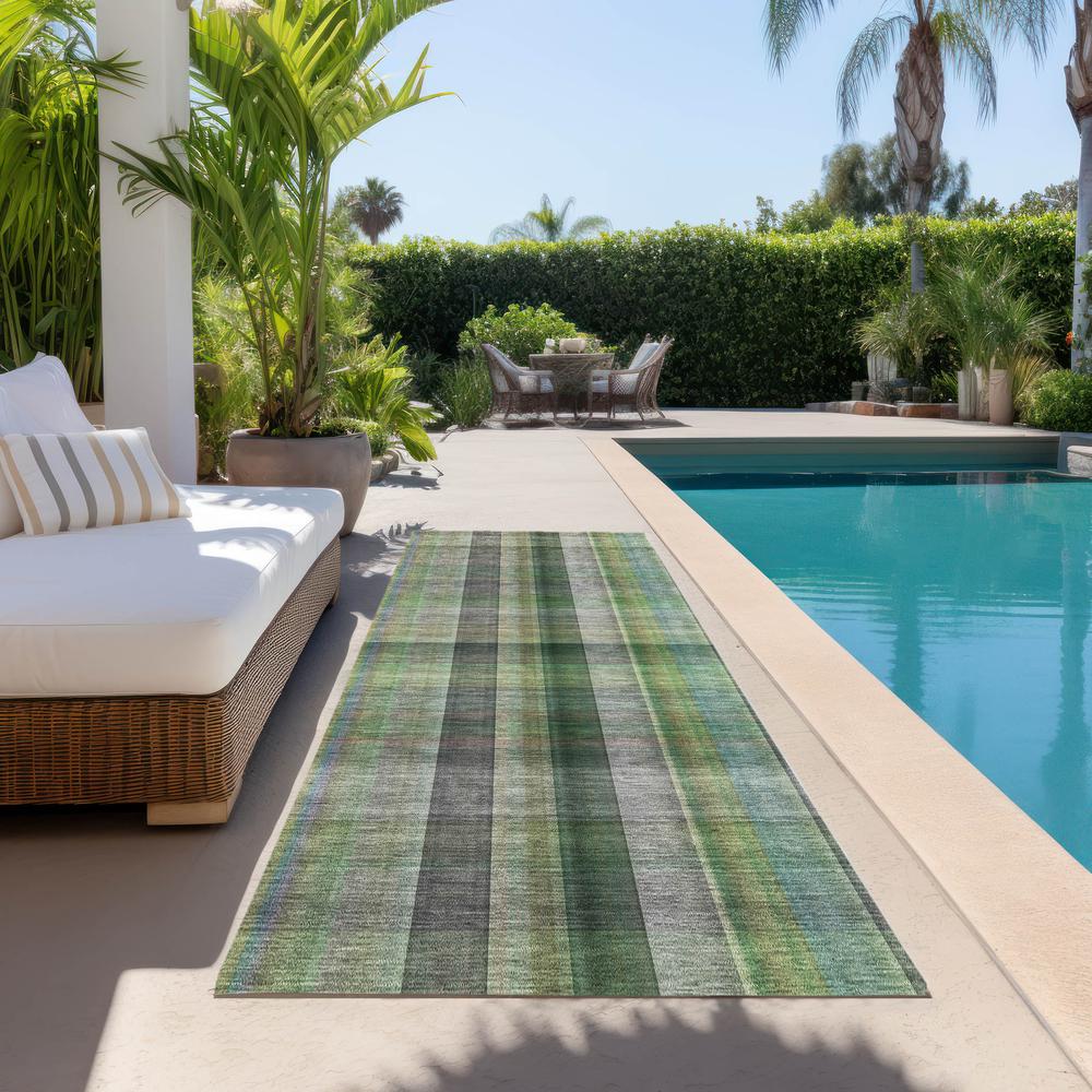 Chantille ACN548 Green 2'3" x 7'6" Rug. Picture 7