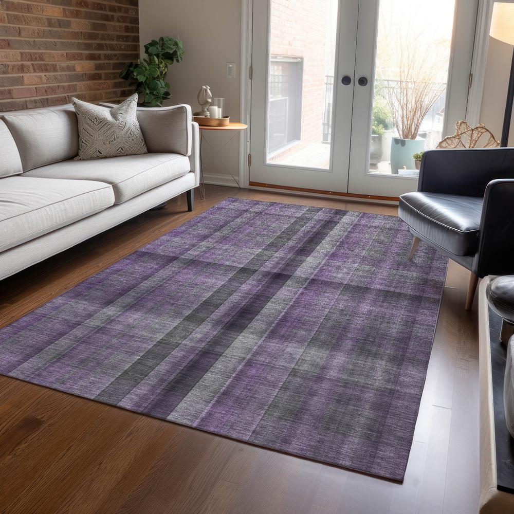 Chantille ACN548 Purple 2'6" x 3'10" Rug. Picture 7