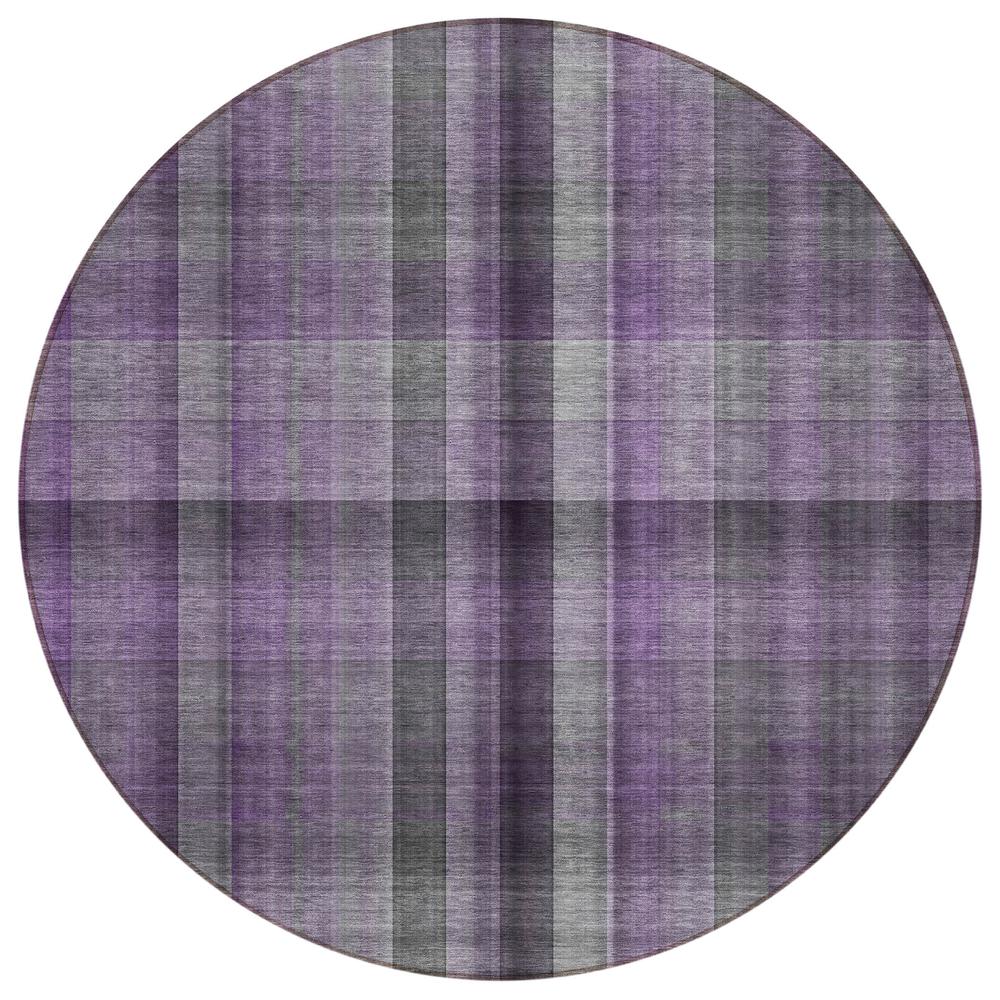 Chantille ACN548 Purple 8' x 8' Rug. Picture 1