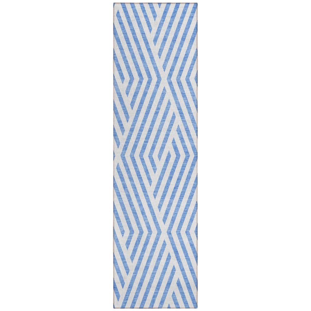 Chantille ACN550 Blue 2'3" x 7'6" Rug. Picture 1