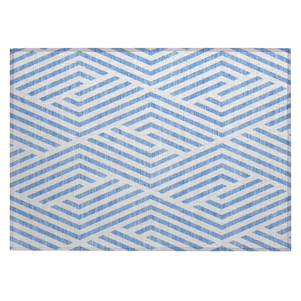 Chantille ACN550 Blue 1'8" x 2'6" Rug. Picture 1