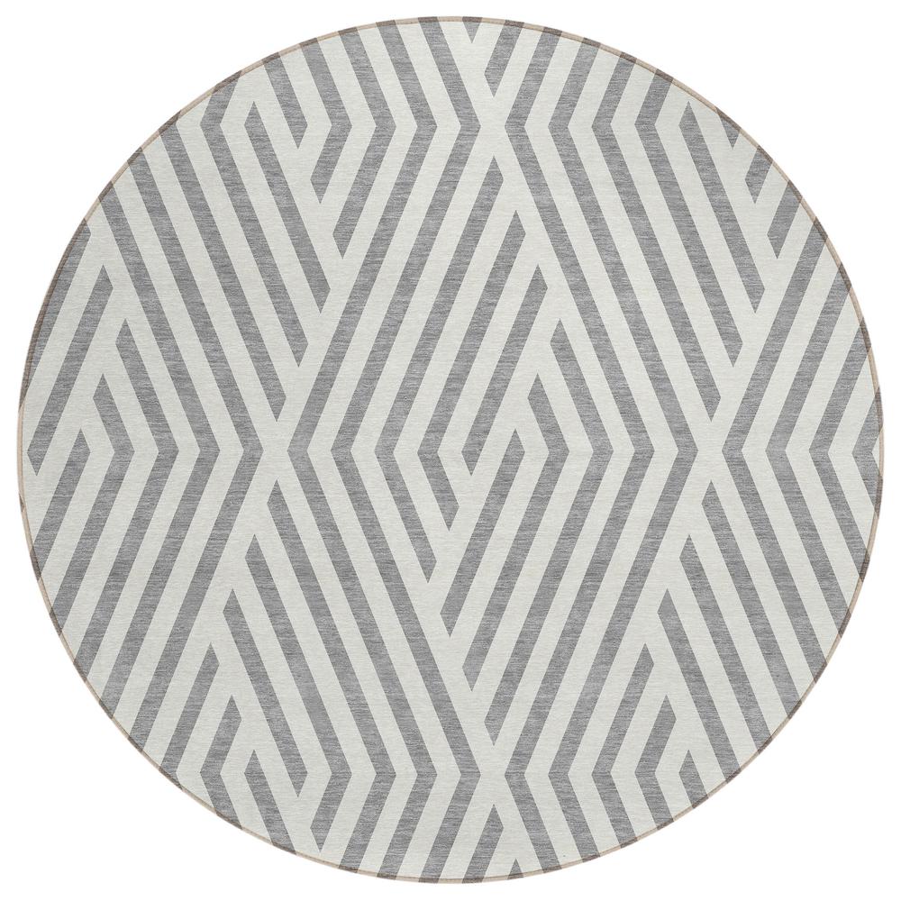 Chantille ACN550 Gray 8' x 8' Rug. Picture 1