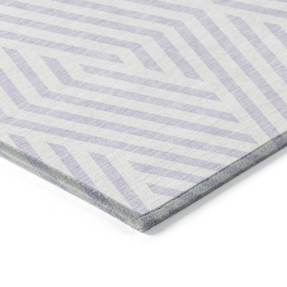 Chantille ACN550 Purple 1'8" x 2'6" Rug. Picture 3