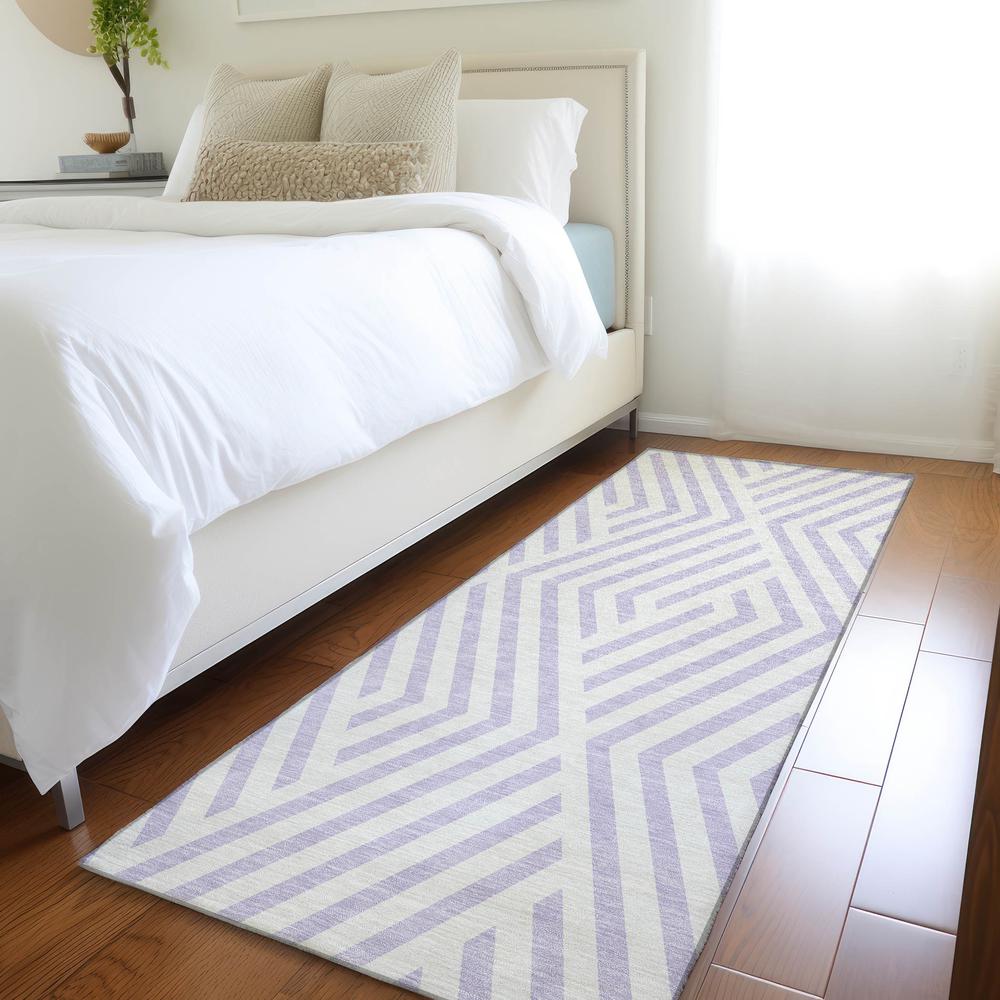 Chantille ACN550 Purple 2'3" x 7'6" Rug. Picture 6