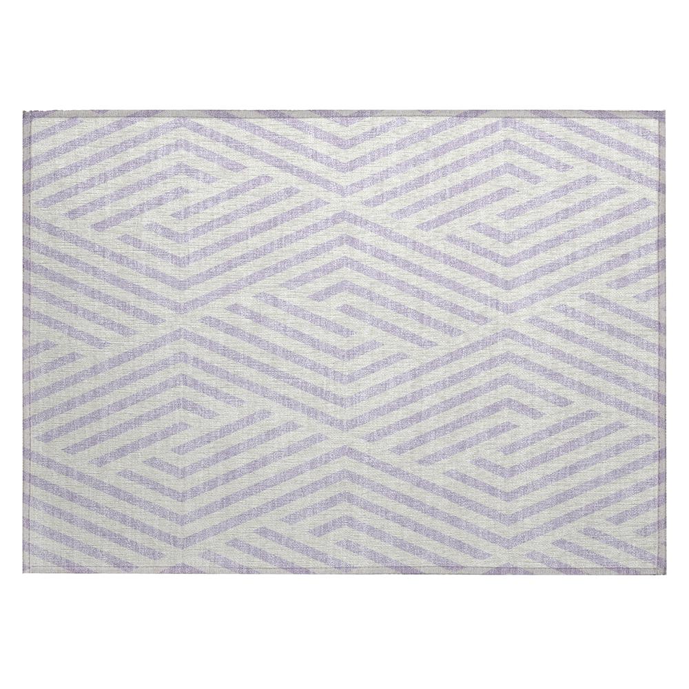 Chantille ACN550 Purple 1'8" x 2'6" Rug. Picture 1