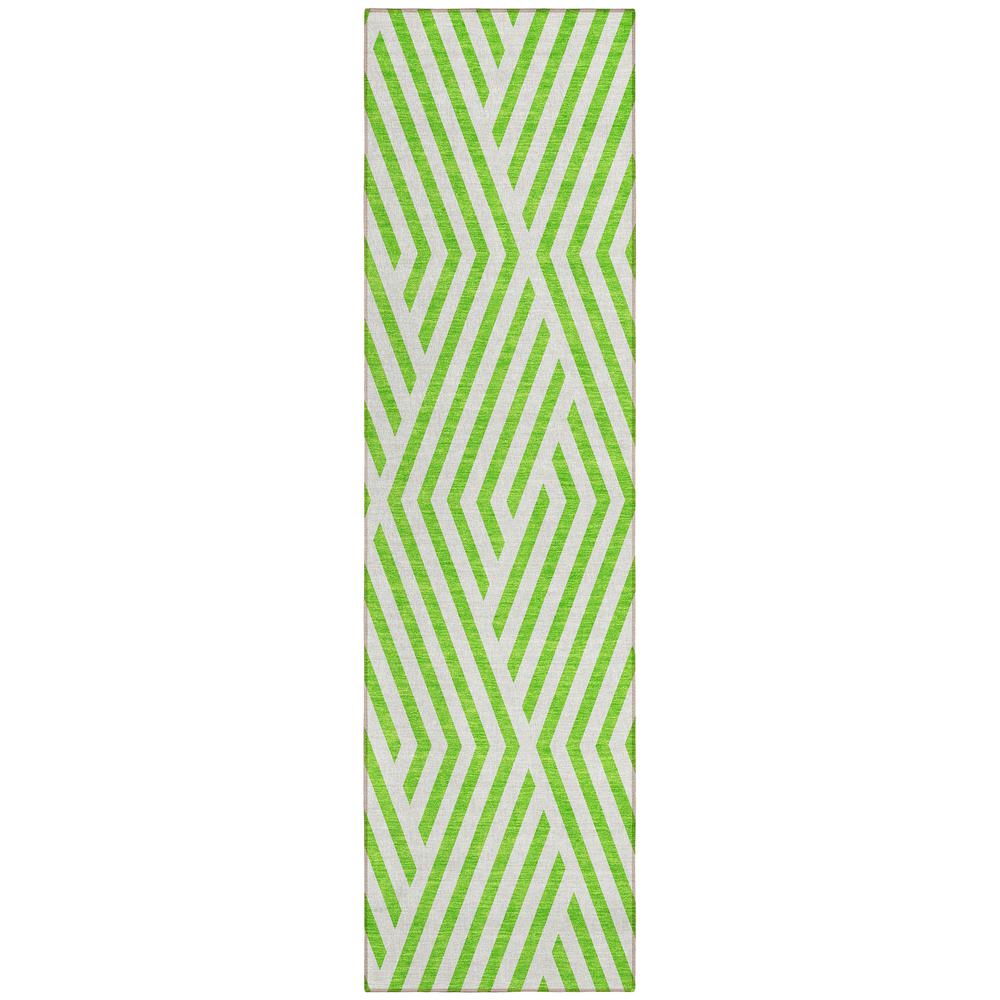 Chantille ACN550 Green 2'3" x 7'6" Rug. Picture 1