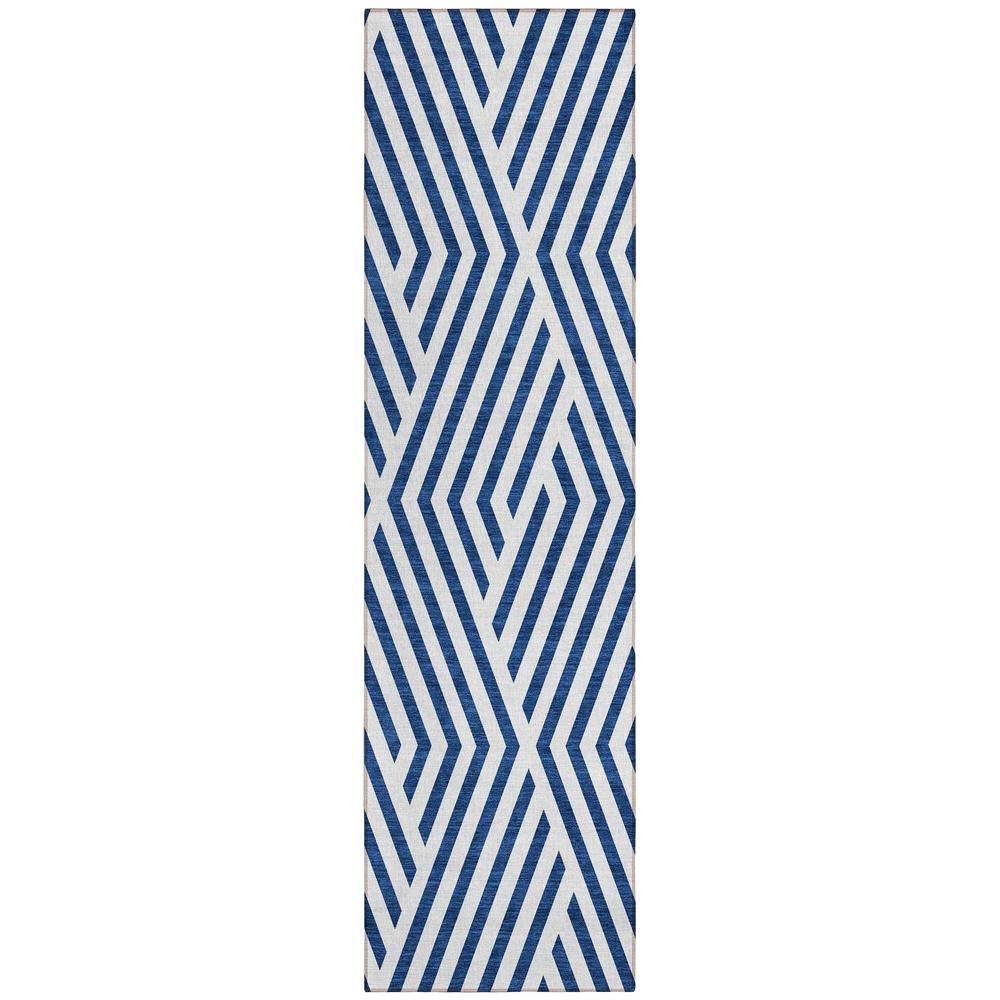 Chantille ACN550 Blue 2'3" x 7'6" Rug. Picture 1