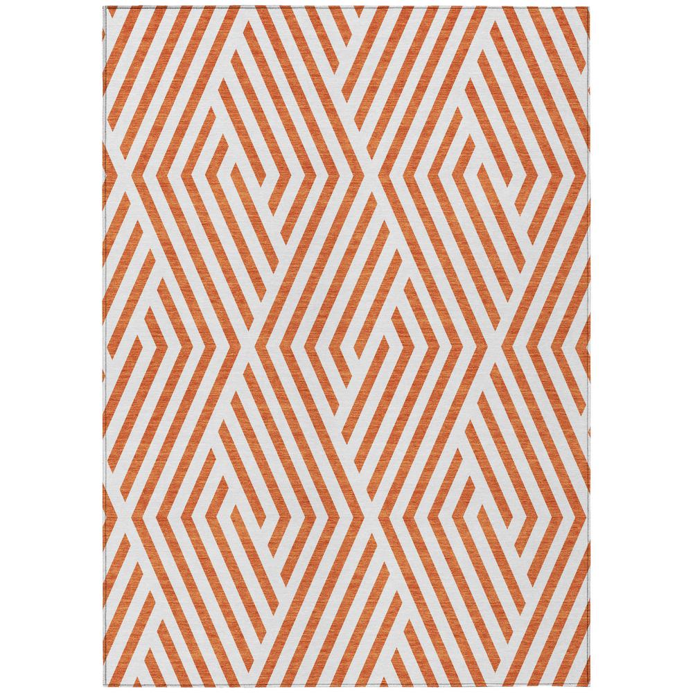 Chantille ACN550 Orange 2'6" x 3'10" Rug. Picture 1