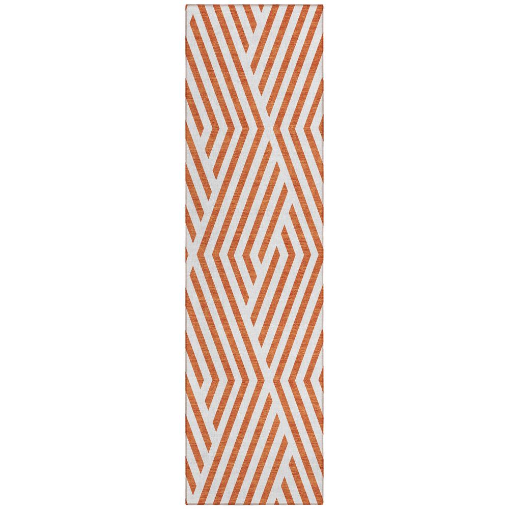 Chantille ACN550 Orange 2'3" x 7'6" Rug. Picture 1