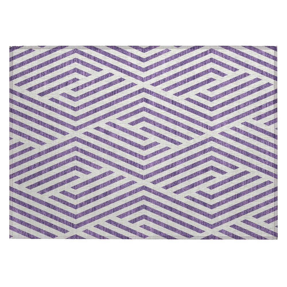 Chantille ACN550 Purple 1'8" x 2'6" Rug. Picture 1