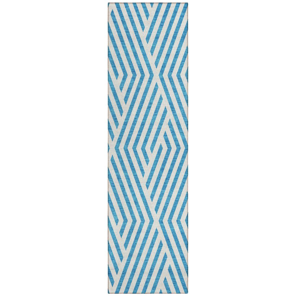 Chantille ACN550 Teal 2'3" x 7'6" Rug. Picture 1