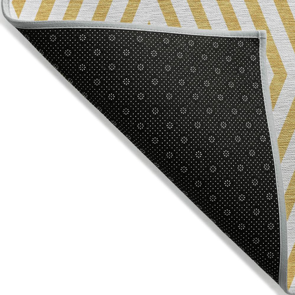 Chantille ACN550 Gold 1'8" x 2'6" Rug. Picture 2
