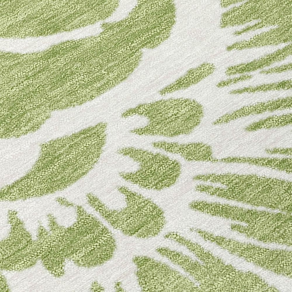 Chantille ACN551 Green 1'8" x 2'6" Rug. Picture 5