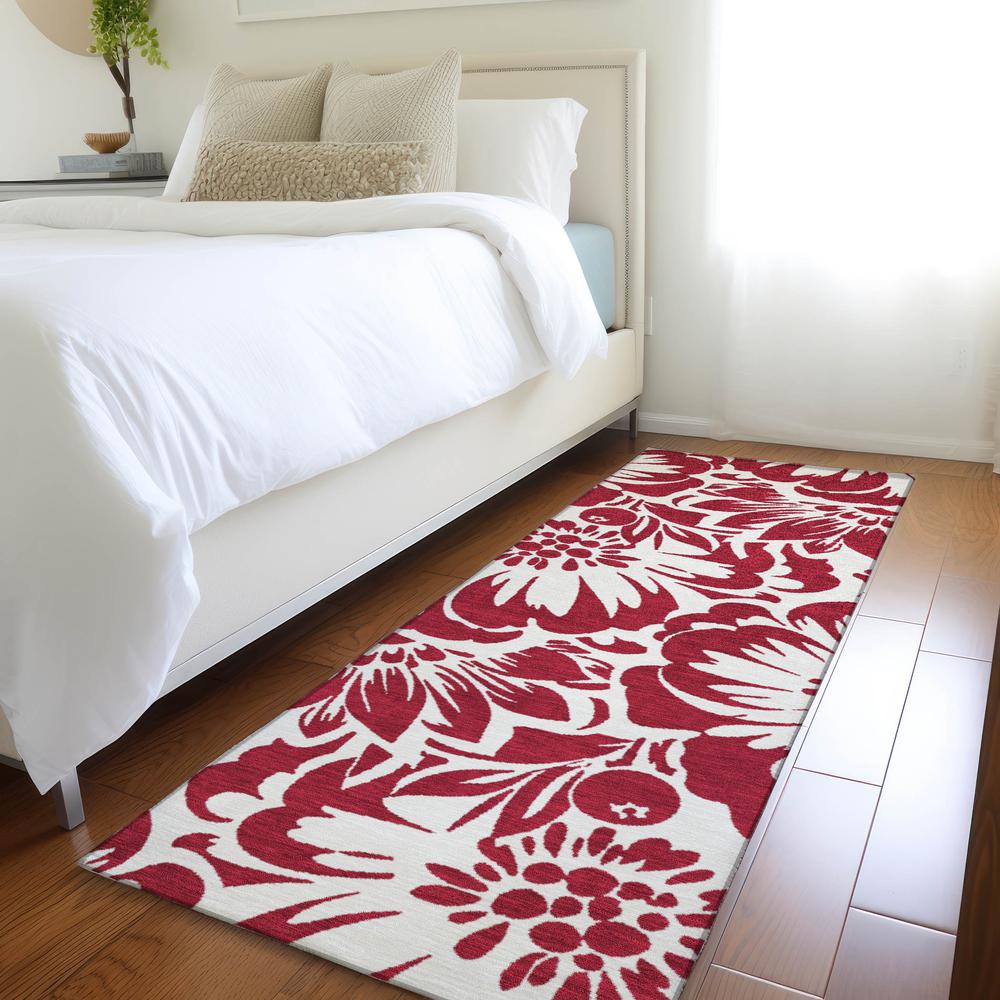 Chantille ACN551 Red 2'3" x 7'6" Rug. Picture 6