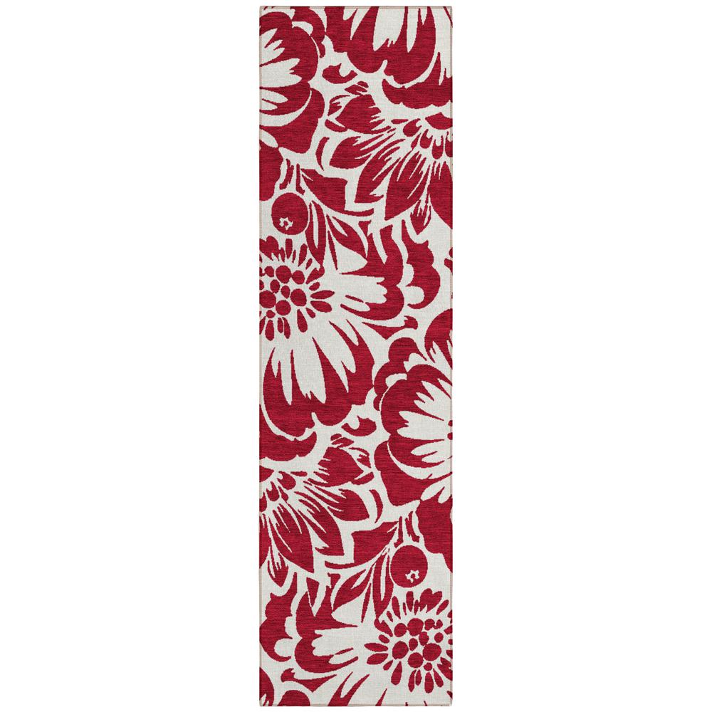 Chantille ACN551 Red 2'3" x 7'6" Rug. Picture 1