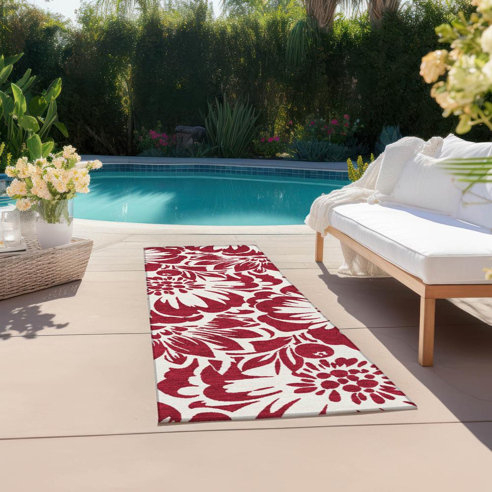 Chantille ACN551 Red 2'3" x 7'6" Rug. Picture 7