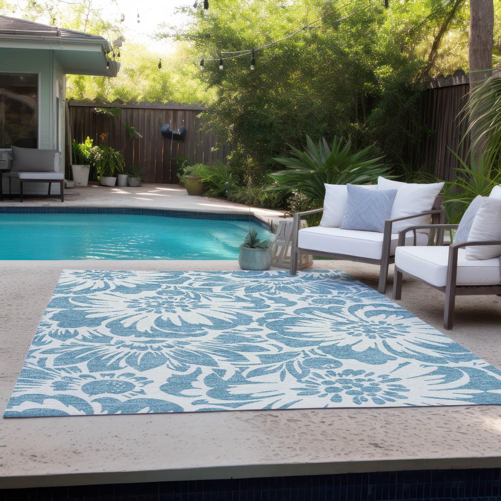 Chantille ACN551 Blue 2'6" x 3'10" Rug. Picture 10