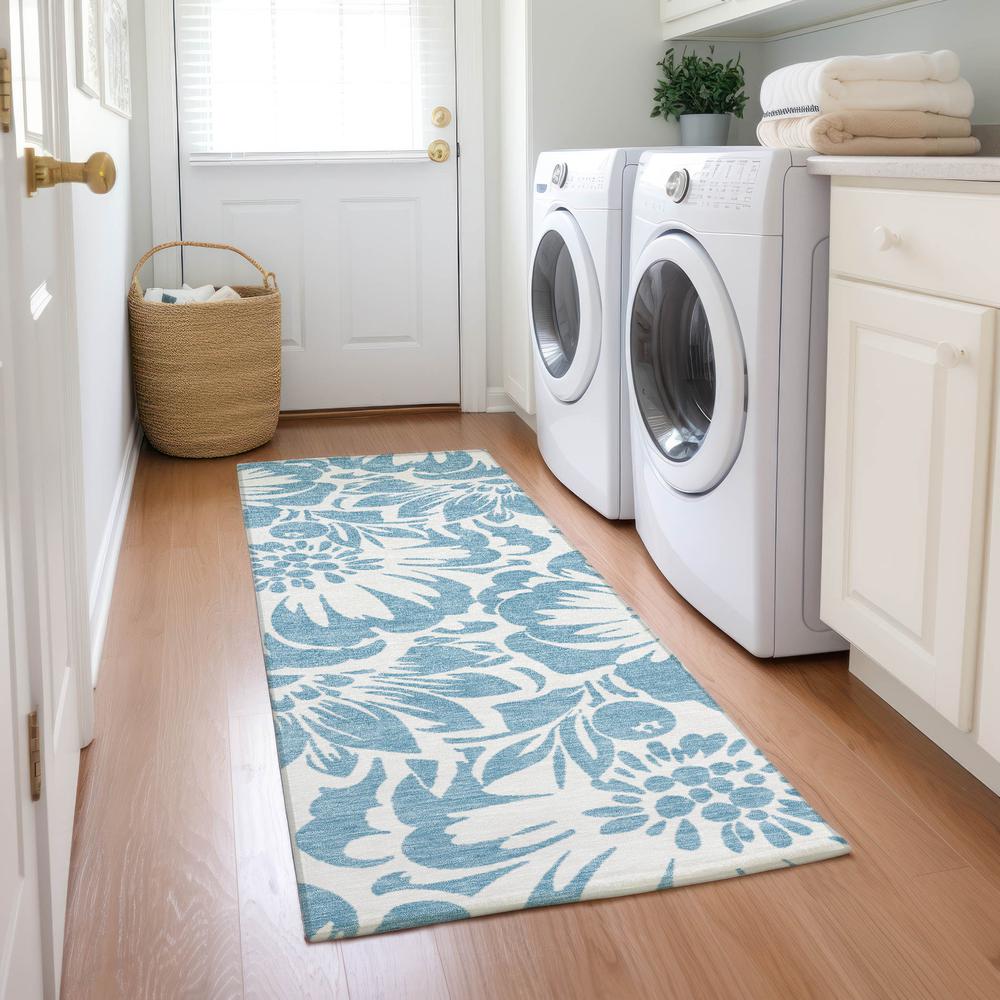 Chantille ACN551 Blue 2'3" x 7'6" Rug. Picture 6