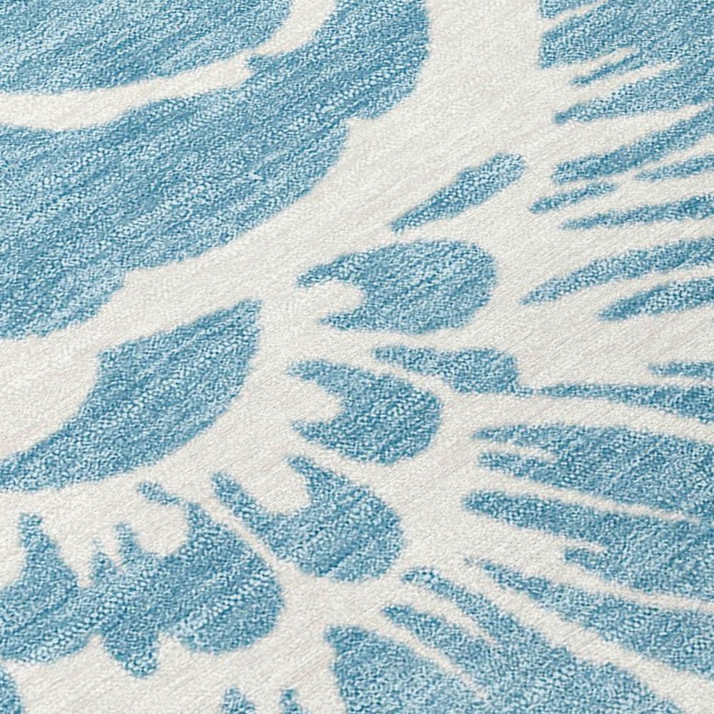 Chantille ACN551 Blue 1'8" x 2'6" Rug. Picture 5