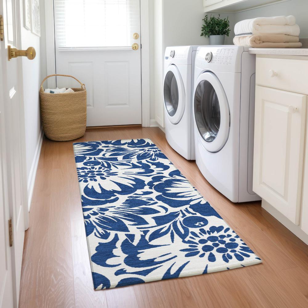 Chantille ACN551 Blue 2'3" x 7'6" Rug. Picture 6