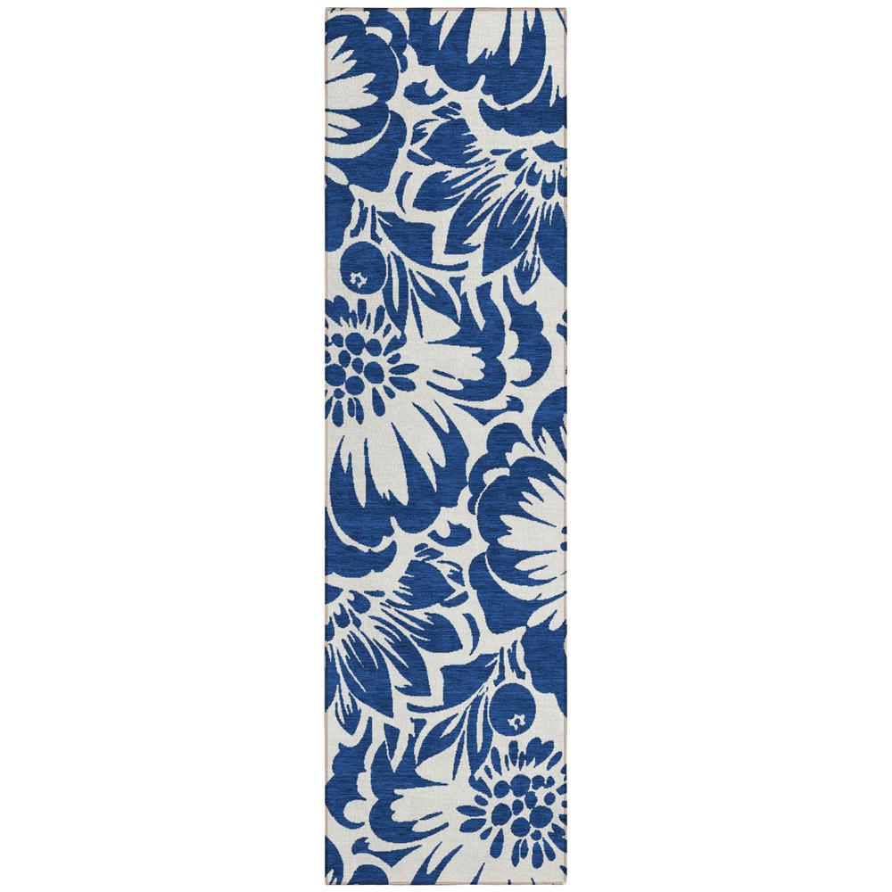 Chantille ACN551 Blue 2'3" x 7'6" Rug. Picture 1