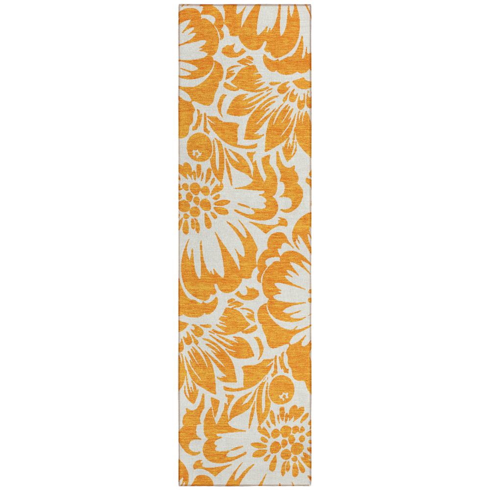 Chantille ACN551 Orange 2'3" x 7'6" Rug. Picture 1