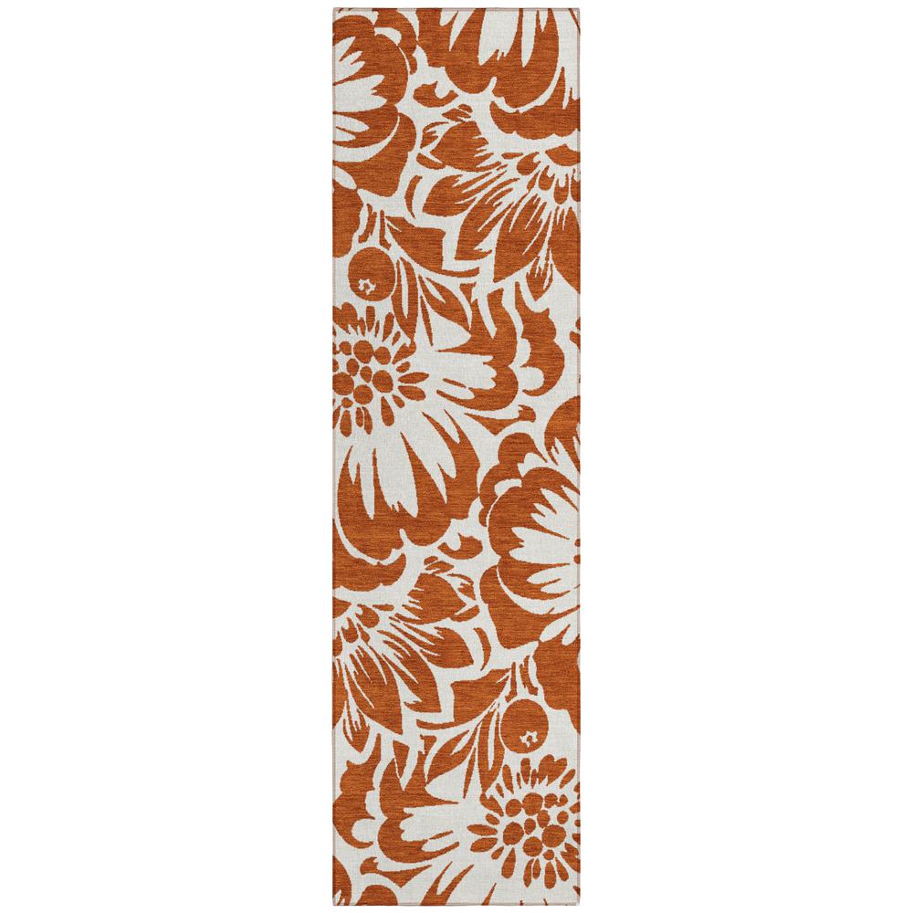 Chantille ACN551 Orange 2'3" x 7'6" Rug. Picture 1