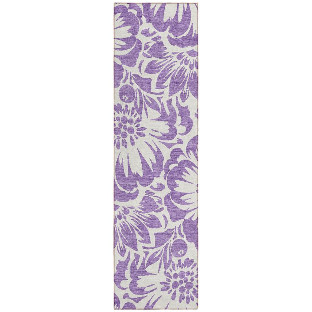 Chantille ACN551 Purple 2'3" x 7'6" Rug. Picture 1