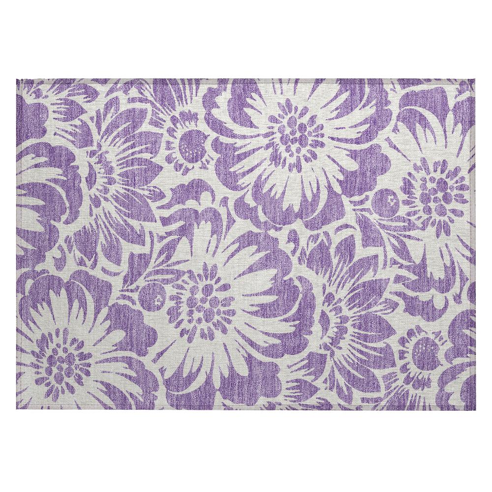 Chantille ACN551 Purple 1'8" x 2'6" Rug. Picture 1