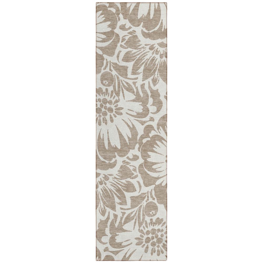 Chantille ACN551 Brown 2'3" x 7'6" Rug. Picture 1