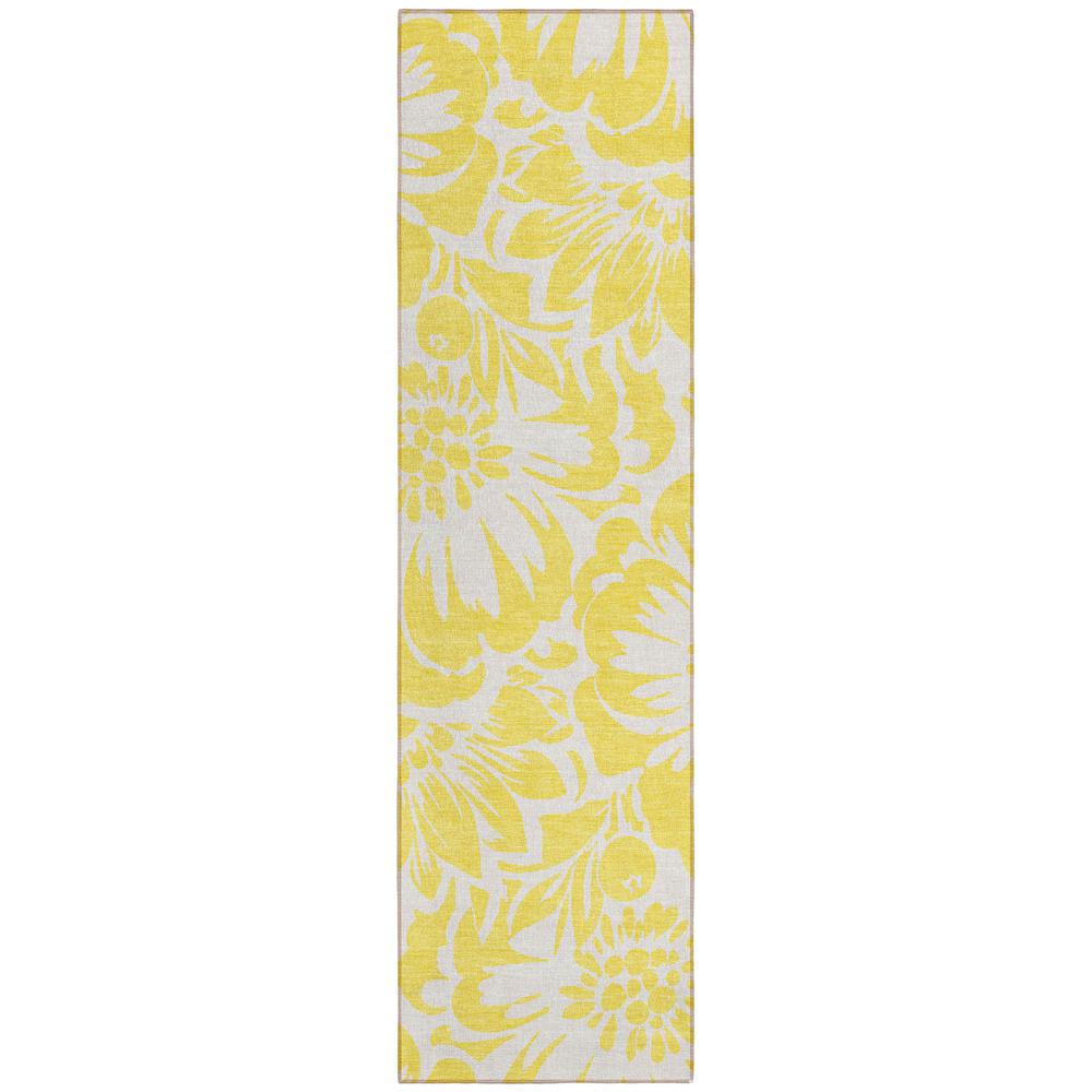 Chantille ACN551 Gold 2'3" x 7'6" Rug. Picture 1