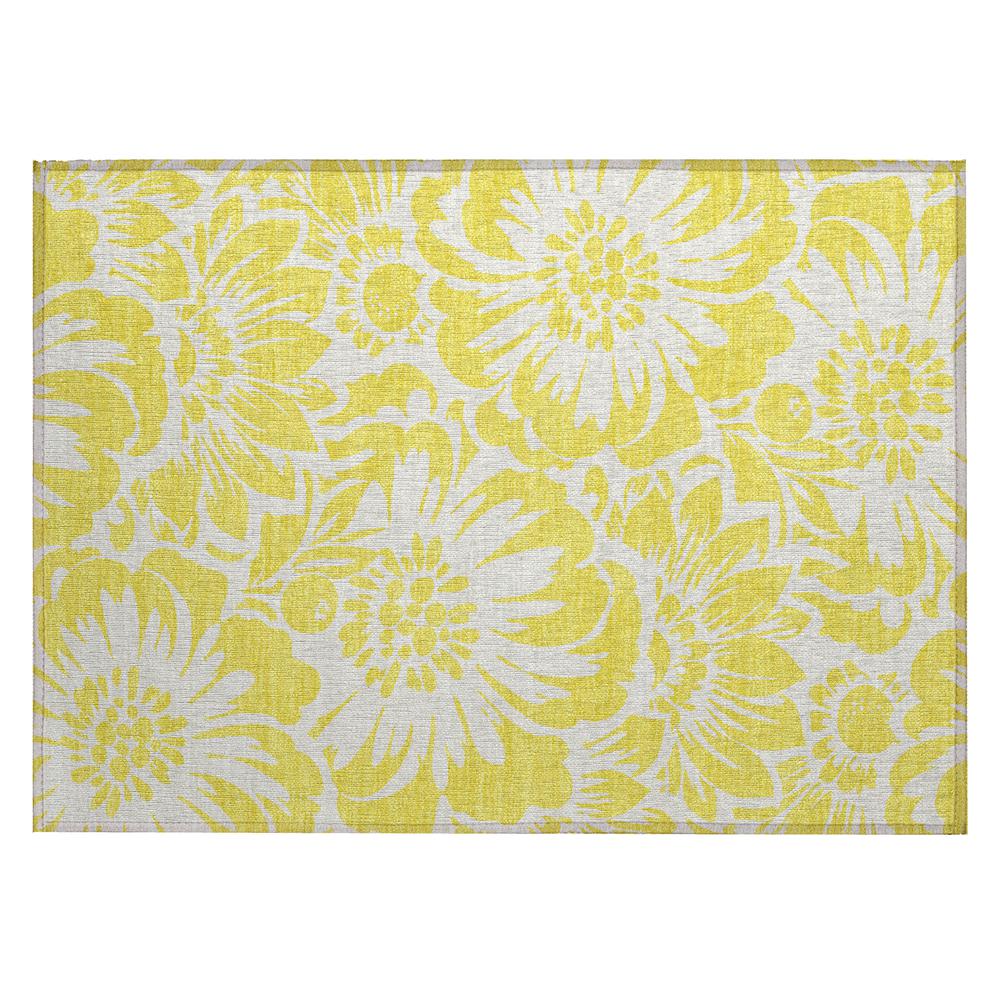 Chantille ACN551 Gold 1'8" x 2'6" Rug. Picture 1