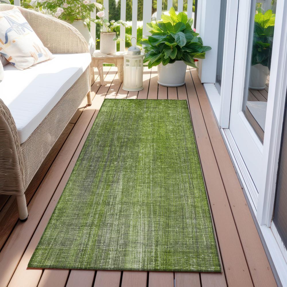 Chantille ACN552 Green 2'3" x 7'6" Rug. Picture 7