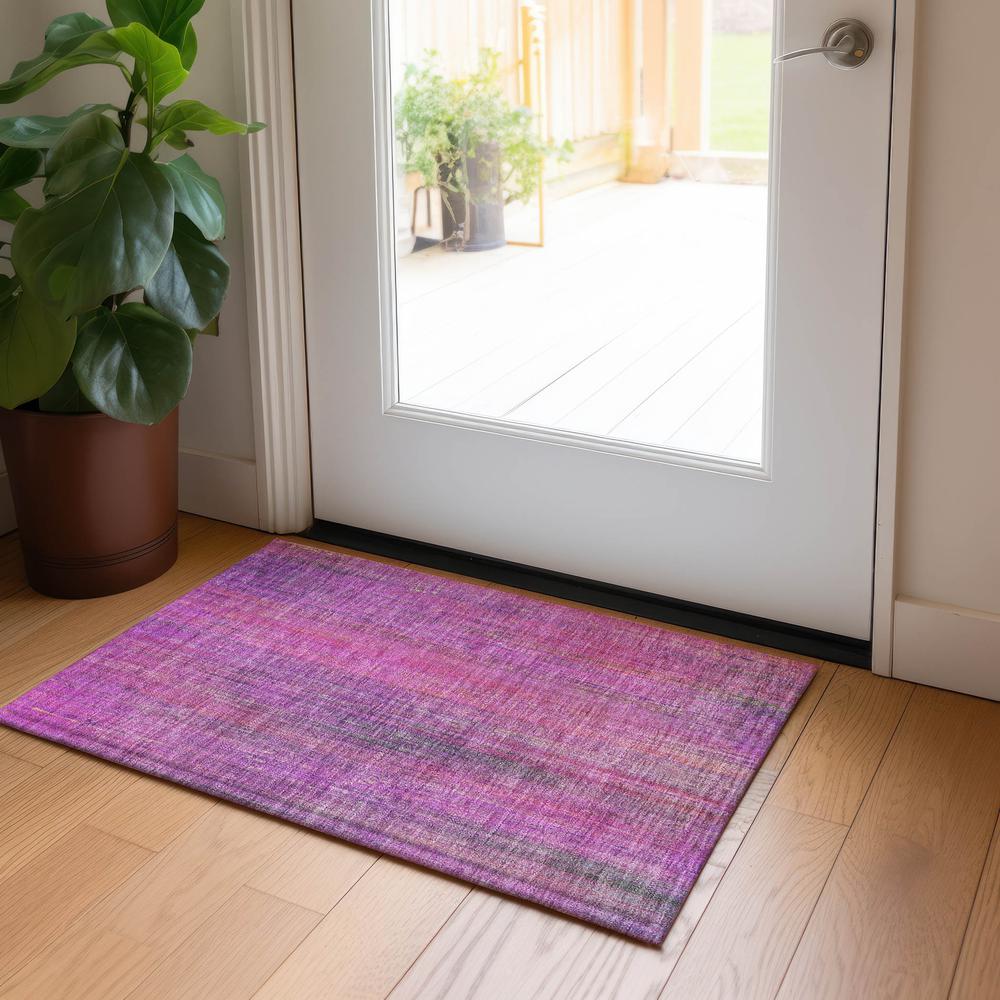 Chantille ACN552 Purple 1'8" x 2'6" Rug. Picture 6
