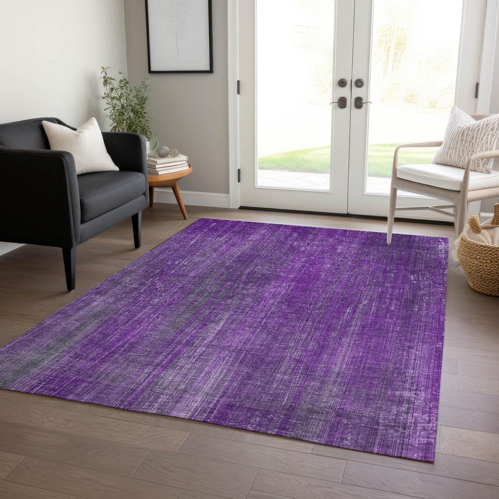 Chantille ACN552 Purple 2'6" x 3'10" Rug. Picture 7