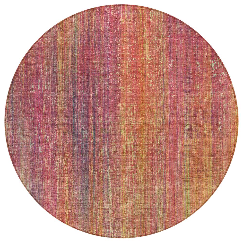 Chantille ACN552 Red 8' x 8' Rug. Picture 1